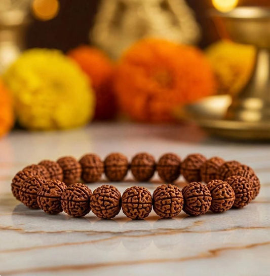 7 Mukhi Rudraksha Bracelet Orignal